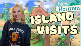 Animal Crossing Island Visits animalcrossingnewhorizons [upl. by Nonah]