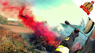 PROTEZIONE CIVILE Antincendio Boschivo 2018 Helmet Cam Fire Fighting  Parte Seconda [upl. by Mattox]