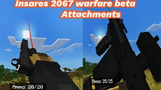 All attachments in the insares 2067 warfare beta pack [upl. by Audre]