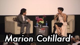 Marion Cotillard Answers Questions During a Special Tribute at AFI FEST presented by Audi [upl. by Adnahc]