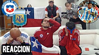 Argentina 10 Chile l Reacción de Chilenos l Copa América 2024 [upl. by Oakman932]