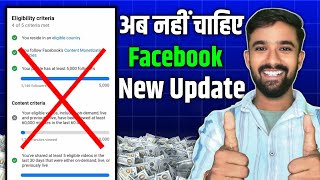 Facebook Monetization 2024  Facebook New Update  Facebook Content Monetization [upl. by Ahsot]