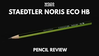 Staedtler Noris Eco HB  Pencil Review  ✎WampG✎ [upl. by Yodlem]