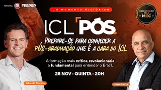 ICL PÓS  PREPARESE PARA CONHECER A PÓSGRADUAÇÃO QUE É A CARA DO ICL  2811 ÀS 20h [upl. by Eelarbed]