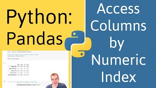 How to Access Columns by Numeric Index in Pandas Python [upl. by Scornik]