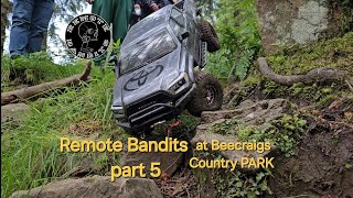 Remote Bandits at Beecraigs Country PARK part 5  kamaz 8x8 Gmade BOM GS02F Enduro Axial SCX 103 [upl. by Urana493]