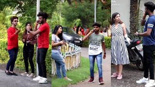 most popular tiktok prank BR PRANK TV prank in india [upl. by Netnert]