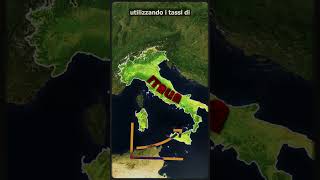 Quanti abitanti avrebbe lItalia se non ci fossero state emigrazioni nel passato mapping map [upl. by Selina]