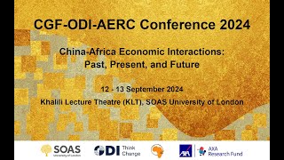 CGFODIAERC Conference 2024  Session V Keynote  AfricaChina economics after FOCAC9  what next [upl. by Rissa]