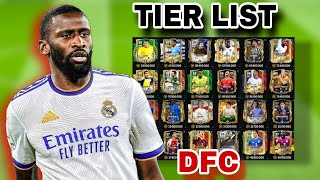 TIERLIST de los mejores defensas centrales que hay actualmente en fc mobile ⚽️ 🏃 🔥 [upl. by Arehsat429]