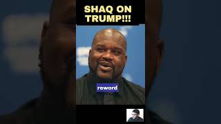 ‎blackconservative2429 shaq trumpnews duet  At the end Shaq had his shirt untuckedHe fountout [upl. by Vinia]