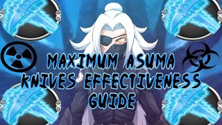 Shinobi Striker How To Truly Use Asuma Knuckle Knives [upl. by Ilrahs]