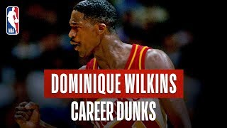 60 Of Dominique Wilkins GREATEST DUNKS [upl. by Sylvie232]