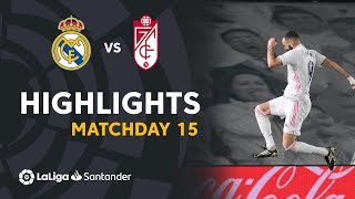 Highlights Real Madrid vs Granada CF 20 [upl. by Natasha]