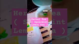 Herbal Tea  Spearmint Lemon Tea [upl. by Leitman]