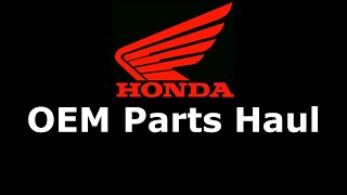 Honda OEM Parts Haul  Why Ill Never Order This OEM Part Again [upl. by Ij]