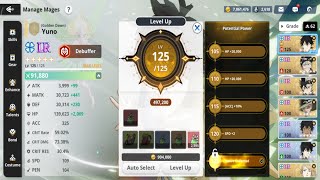 Transcend Level to 125 How upgrade amp find materials Black Clover M  Global [upl. by Medlin147]