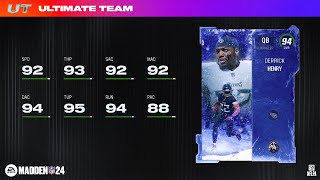 NEW 94 QB DERRICK HENRY GAMEPLAY madden24 mut24 madden madden24ultimateteam maddenultimateteam [upl. by Day28]