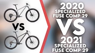 Specialized Fuse Comp 29 2020 vs Specialized Fuse Comp 29 2021  Understanding Differences [upl. by Ladnor]