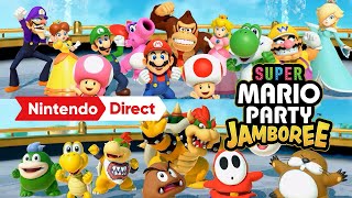 Super Mario Party Jamboree – Announcement Trailer – Nintendo Switch [upl. by Leyes]