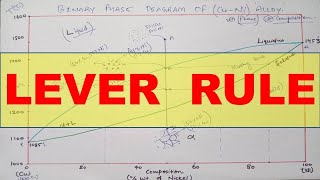 Lever Rule । Material Science for GATE ESE BARC ISRO [upl. by Malkah51]