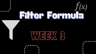 Using the FILTER Formula for Advanced Filtering 🎥 [upl. by Manus530]