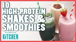 10 Delicious HighProtein Shake amp Smoothie Recipes  Myprotein [upl. by Elman]