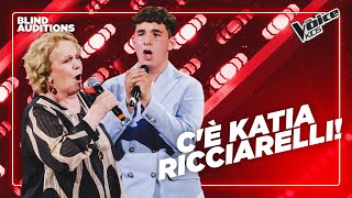 Marco con “Granada” rende orgogliosa Katia Ricciarelli  The Voice Kids 3 Blind Auditions [upl. by Jew14]