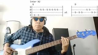 Cuarto para las dos  Liran Roll Bass Cover  TAB [upl. by Hesketh876]