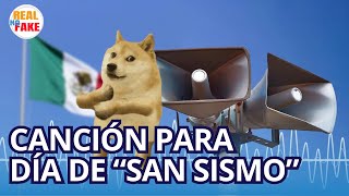 Sacan canción para el quotDÍA DE SAN SISMOquot con alerta sísmica [upl. by Atinat]