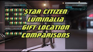 Star Citizen Luminalia what are the best locations for gathering gift boxes [upl. by Assirat]