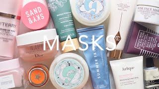 Face Masks  Hydrating Brightening Cleansing Skincare Steps [upl. by Elimac785]