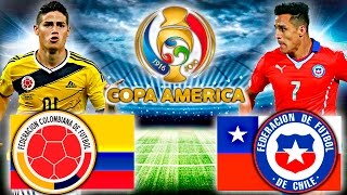 Colombia vs Chile  COPA AMÉRICA 2016 SEMIFINALES FIFA 16  Zoko [upl. by Neillij12]