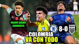 LOS CONVOCADOS DE COLOMBIA PARA ENFRENTAR A ECUADOR 😨  VOLVIÓ JEREMY SARMIENTO  CHELSEA 80 NOAH [upl. by Eserahc399]