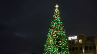 Christmas Lights at Austin Landing Mall Miamisburg Ohio [upl. by Inoj181]