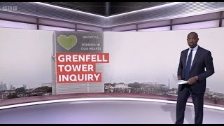 BBC News at Ten  Grenfell Report and the permanent impact on peoples lives 030924 [upl. by Bronnie]