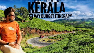 KERALA  9 Days Budget Itinerary  Athirapally Munnar Thekkady Alappuzha VarkalaPoovar  Guide [upl. by Ennaj144]