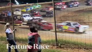 091424 Hattiesburg Speedway Pure Stock Heat and Feature 42 [upl. by Dolloff]