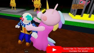 Roblox Piggy UNICORN JUMPSCARE  Roblox Piggy Custom Characters [upl. by Eirok]