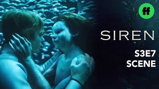 Siren Season 3 Episode 7  Ben amp Ryn Share An Intimate Moment Underwater  Freeform [upl. by Foah187]