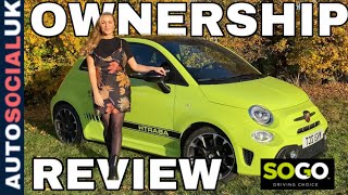 2021 Abarth 595 Competizone ownership review  Im now a big fan SOGO mobilityexhaust UK 4K [upl. by Sid]