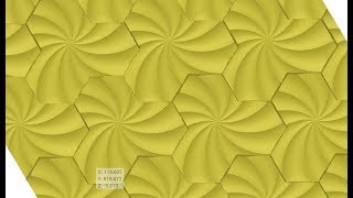 3D Texure mdf panel by artcam hindi [upl. by Tacye]