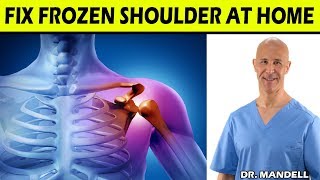 ONE SIMPLE EXERCISE TO FIX FROZEN SHOULDER  Dr Alan Mandell DC [upl. by Alayne]