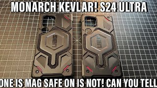 Samsung Galaxy S24 Ultra UAG Monarch Kevlar Mag Version [upl. by Nnyleak954]