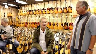 Gerry Beckley from America at Normans Rare Guitars [upl. by Krefetz]