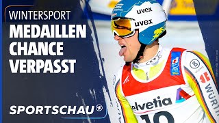 SkiWM Turbulenter RiesenSlalom  Sportschau [upl. by Ycul]