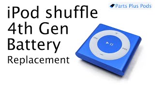 iPod Shuffle 4th Gen Battery Replacement Repair Guide [upl. by Anidal]