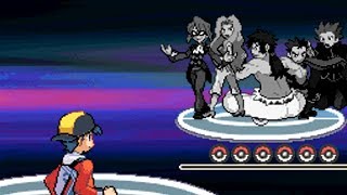 All Elite Four REMATCH Battles Pokemon HeartGold [upl. by Ettereve]