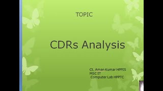 CDR Analysis CDR analysis in hindi  shortcut way to analyse CDR via excel Police CDR analysis [upl. by Akitahs]