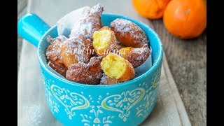 FRITTELLE ALLARANCIA CON PANE RAFFERMO [upl. by Acinnor]